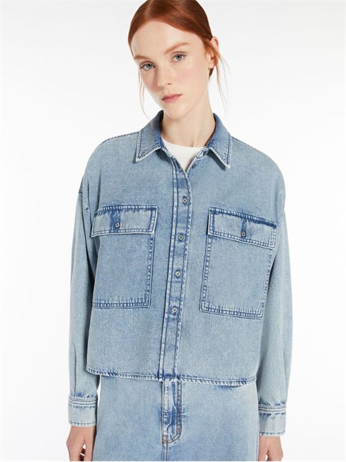 Camicia boxy in denim WEEK END Max Mara | ZEMIRA2515111151600038